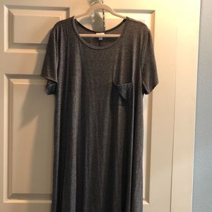 Gorgeous heather gray LuLaRoe Carly dress